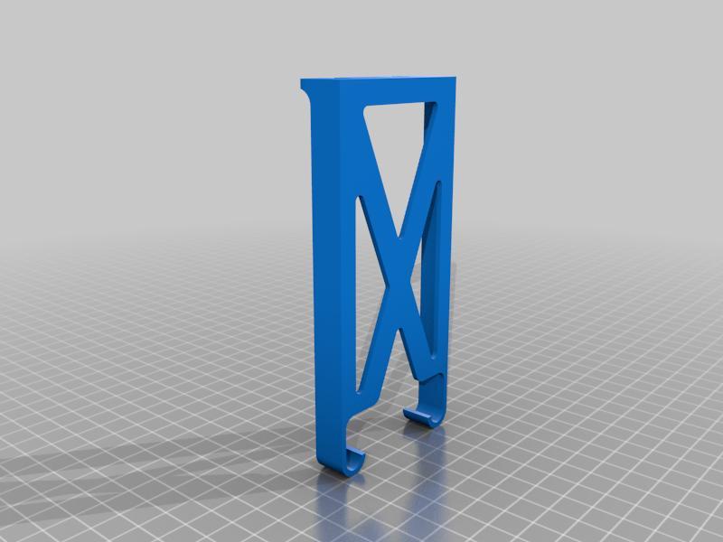 Tape hanger center support