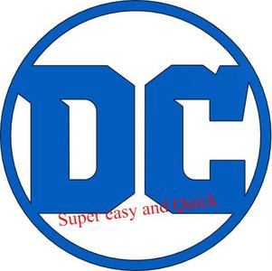 DC super hero logo
