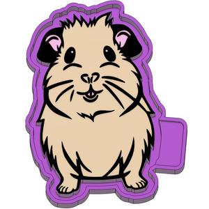 Guinea pig Freshie STL Mold Housing