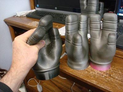 original Robby the Robot Glove 3d  photogrammetry scan