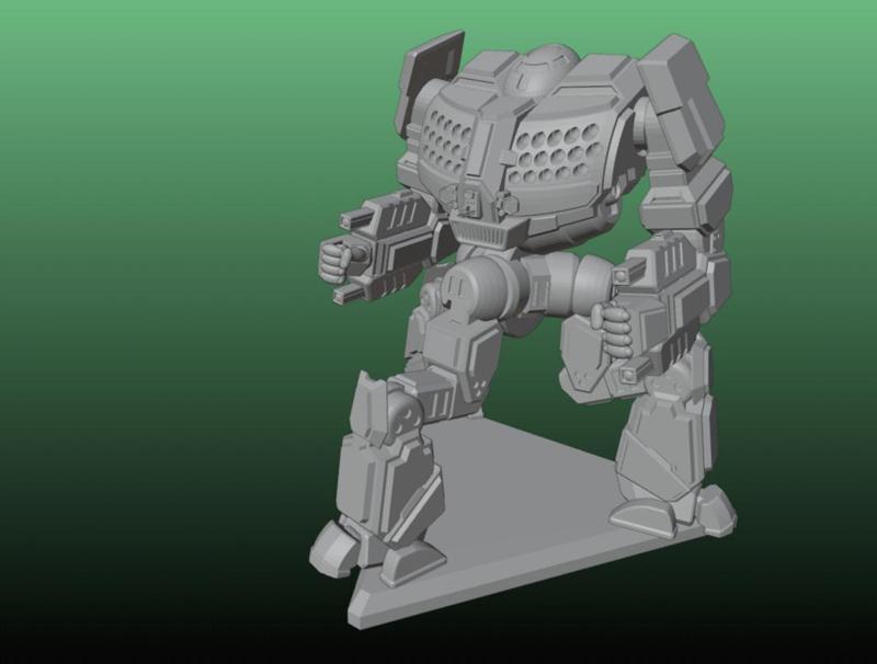 Triskelion Battlemech