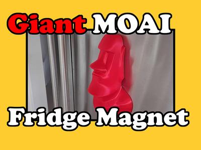 Giant MOAI Fridge Magnet