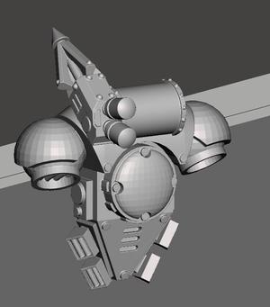 Interstellar Jarhead Backpack with Grappling Hook