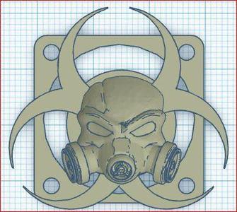 Biohazard Fan Cover 30x30