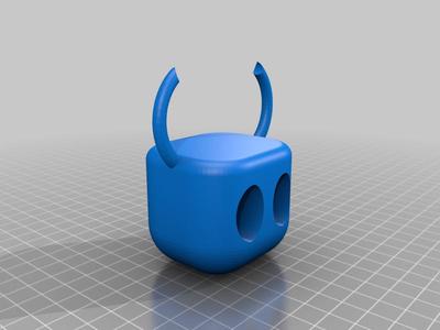 The Knight head (hollow knight)