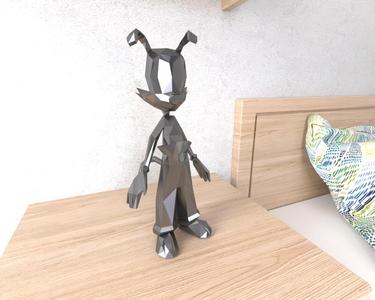 Yakko Warner Lowpoly