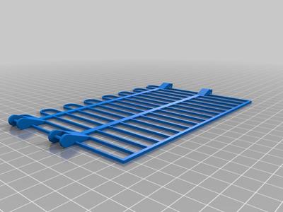 Toy Animal fence with swivel clips
