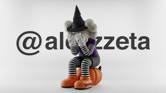 Kaws Passing Through Halloween #HALLOWEENXCULTS