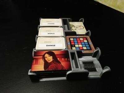  "CODE NAMES" STORAGE BOX. BOITE RANGEMENT JEU SOCIÉTÉ CODE NAMES