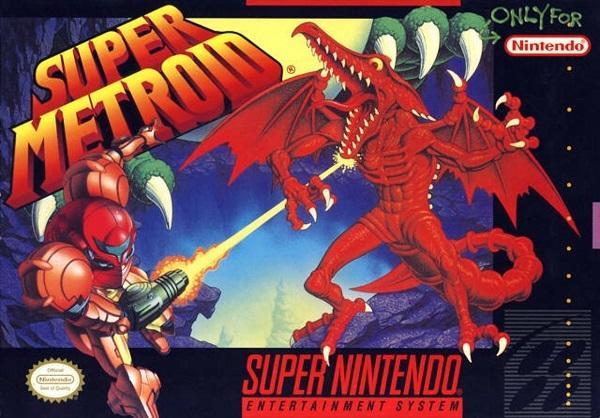 LITHOPHANE Cover Super Metroid SNES Nintendo