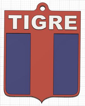 Tiger Keychain