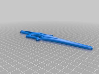 He-Man Sword Schwert - Masters of the Universe 12inch Giant Edition