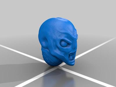 Pirahna Alien heads