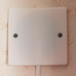 sortie de cable / cable outlet