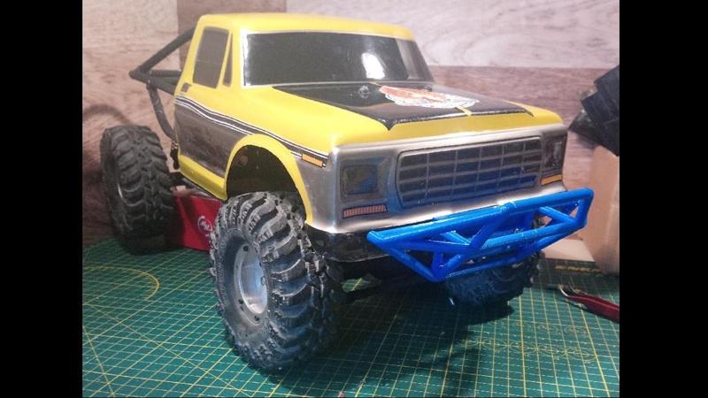 SCX10 Tube Style Bumper