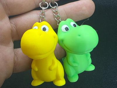 keychian Dino cute and friendly 