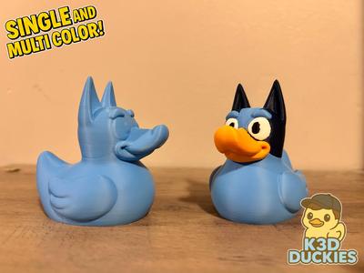 Bluey Rubber Duck