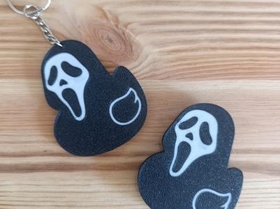 Scream duck magnet and keychain