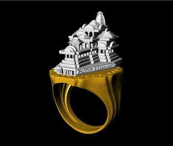 Rammandir Ring’ 3D-print file
