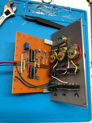 Alfa 4 VCO 15hp Eurorack Panel