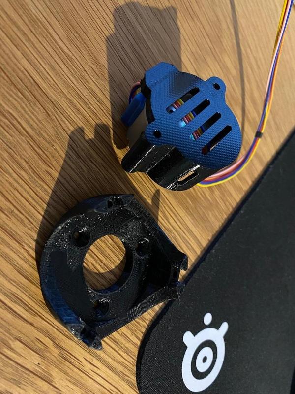 28BYJ-48 Celestron Focuser - C8 FASTAR adapter + vented cover