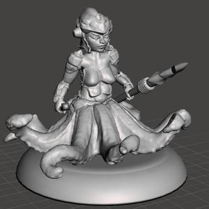 The Brinebrood Queen [Female Grindylow]