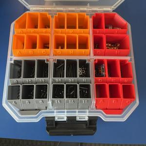 6in x 6in Small Part Organizer (36 cells)