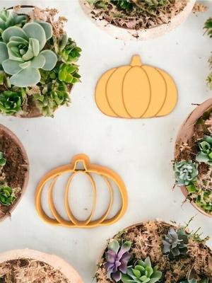 pumkin01 polymer clay cutter stl file