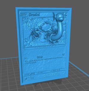 0147 Dratini Pokemon Pop Up Card (Fanart)