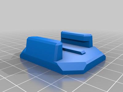 Extra strong GoPro mounting plate