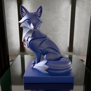 Fox Sculpture
