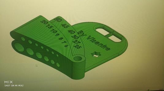 Porta llaves Torx