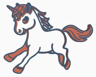 wall art unicorn