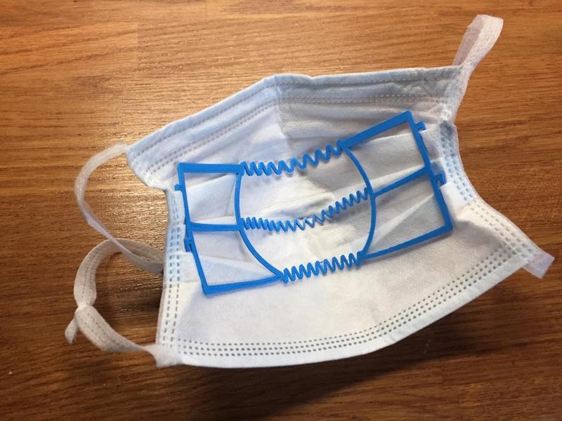 COVID under mask