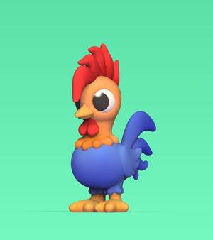 Cartoon Rooster