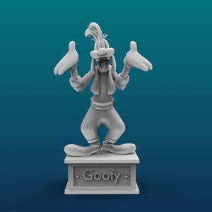 Goofy Cartoon Figure Print – 3D Printer