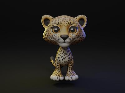 Leopard Cartoon Animal