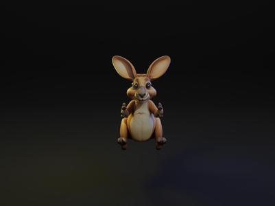 Kangaroo Cartoon Animal