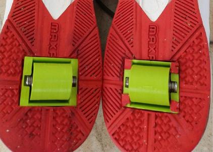 Heelys wheel and holder set