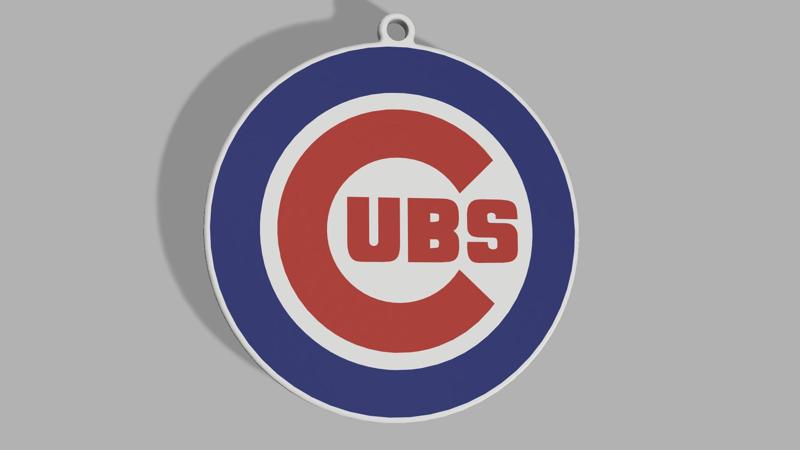 MLB - Chicago Cubs - Christmas Ornament