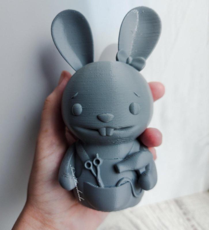 Bunny Hairdresser Figurine