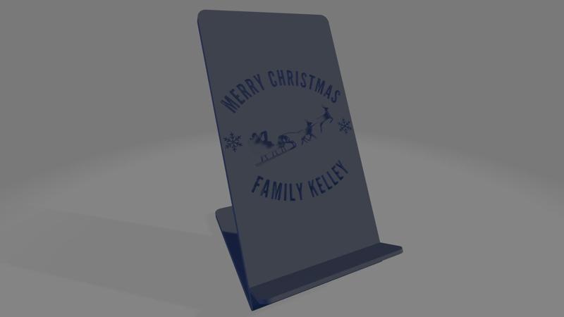 Kelley Family Christmas Phone Stand – The Perfect Holiday Gift!