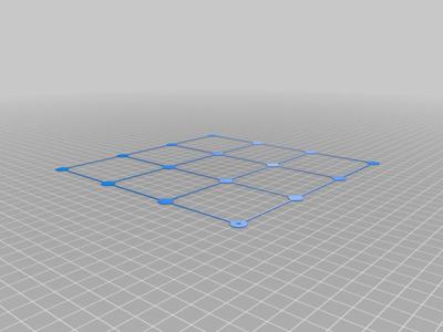 Level calibration check grid