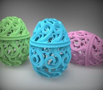 Filigree Easter Egg by Marco Valenzuela