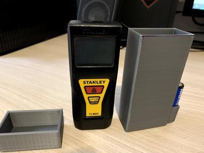 Box for laser measure tape
