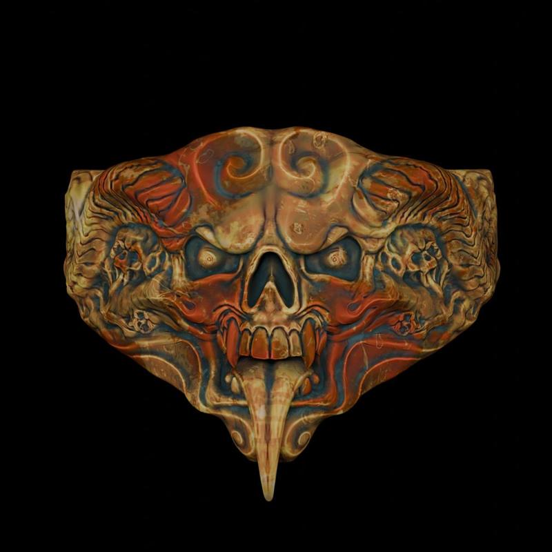 Chaos Belly Plate Mask