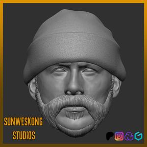 Call Of Duty Modern Warfare 3 2023 Captain Price Headsculpt Beanie