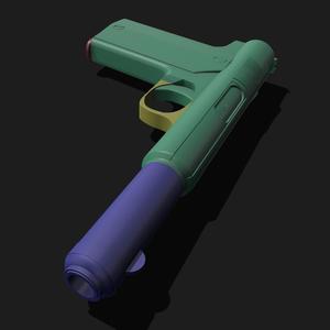 Astra Model 400 Pistol ( Prop-Gun ) 1/1 Scale