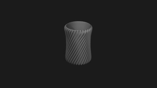 Vase - Fin Twist