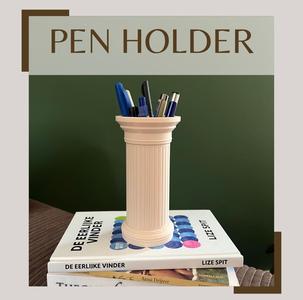 Roman pillar pen holder